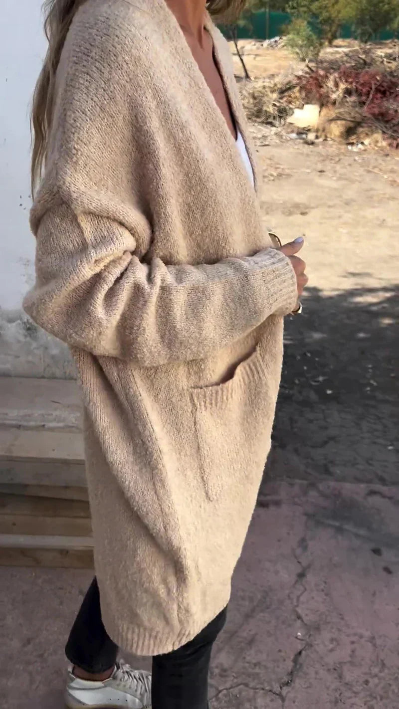 GR | Cozy knitted coat
