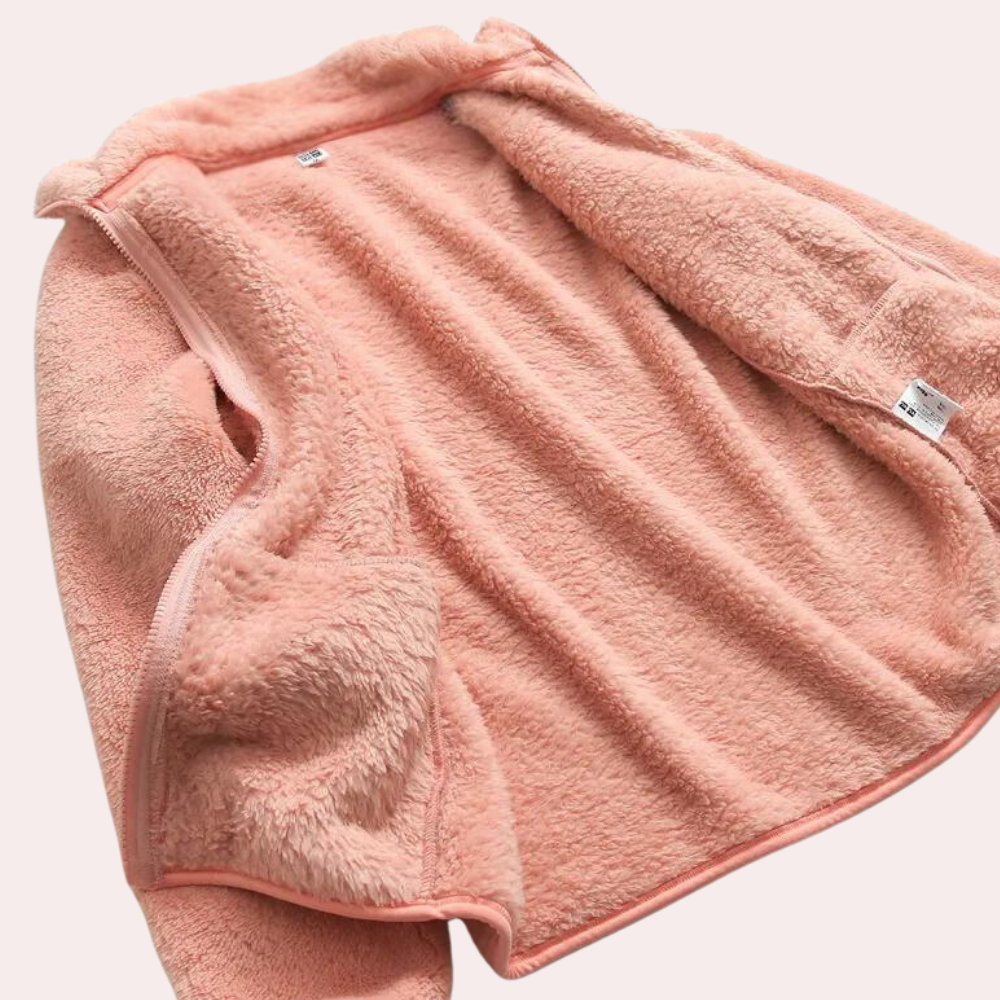 GR | Stylish winter fleece jacket for women