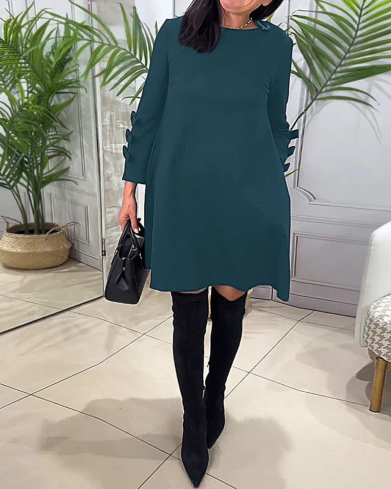 GR | Elegant long-sleeved dress