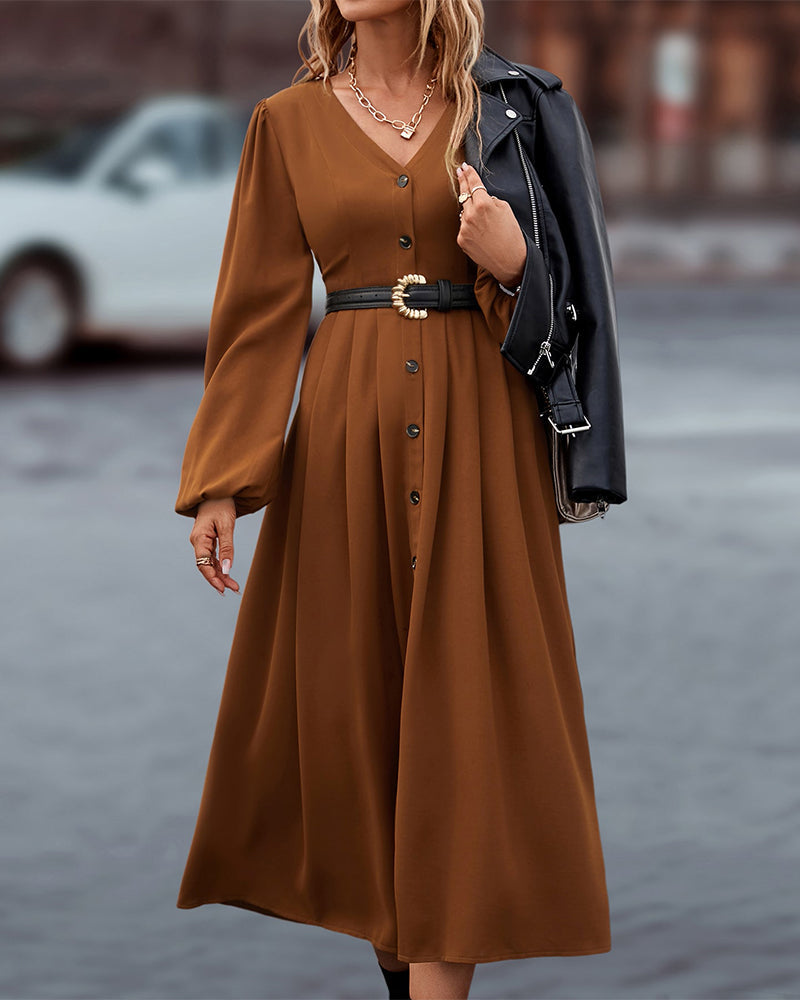 Noa™ - Elegant Autumn Dress 