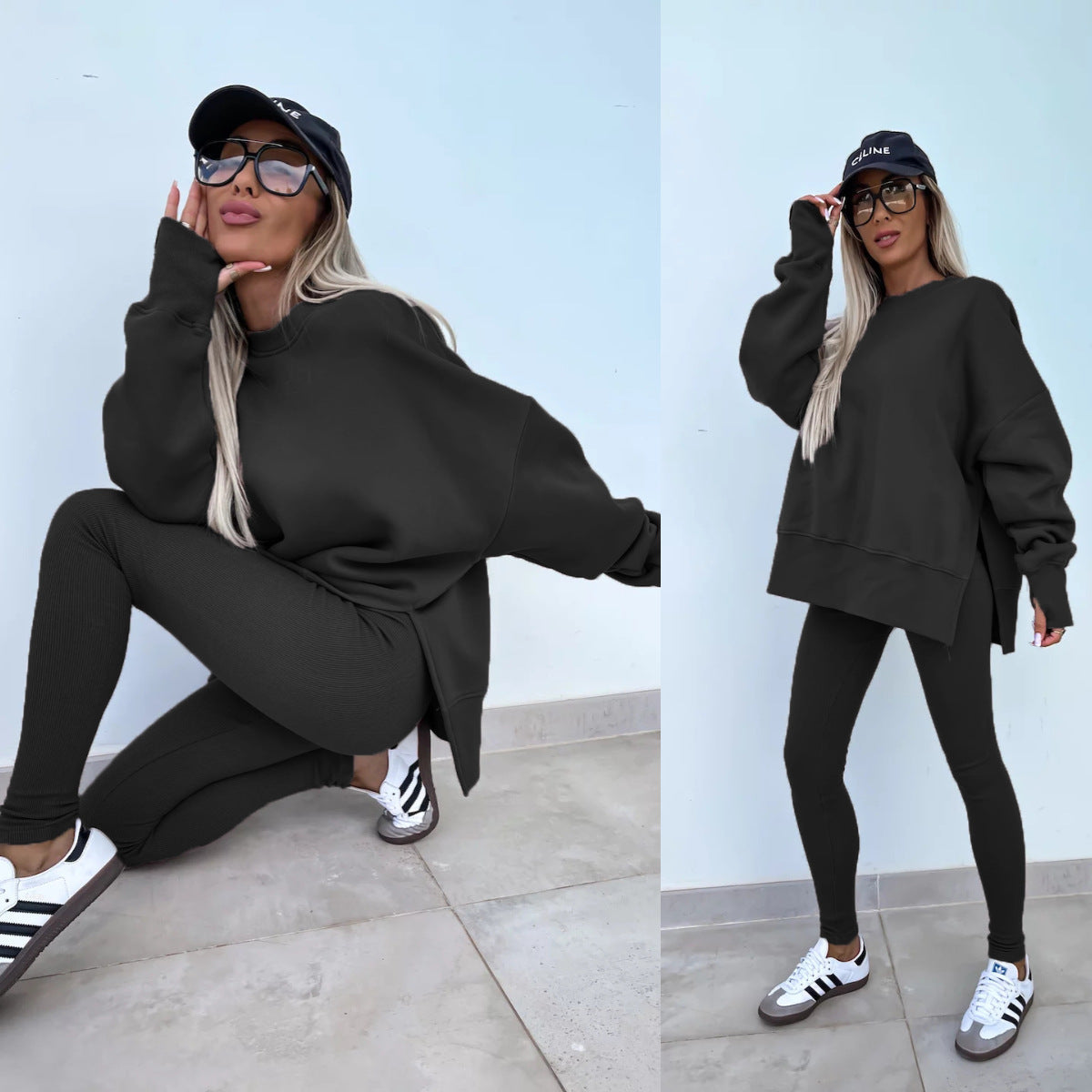 GR | Women's Relaxed Style Suit with Long Sleeves – Winter Set 