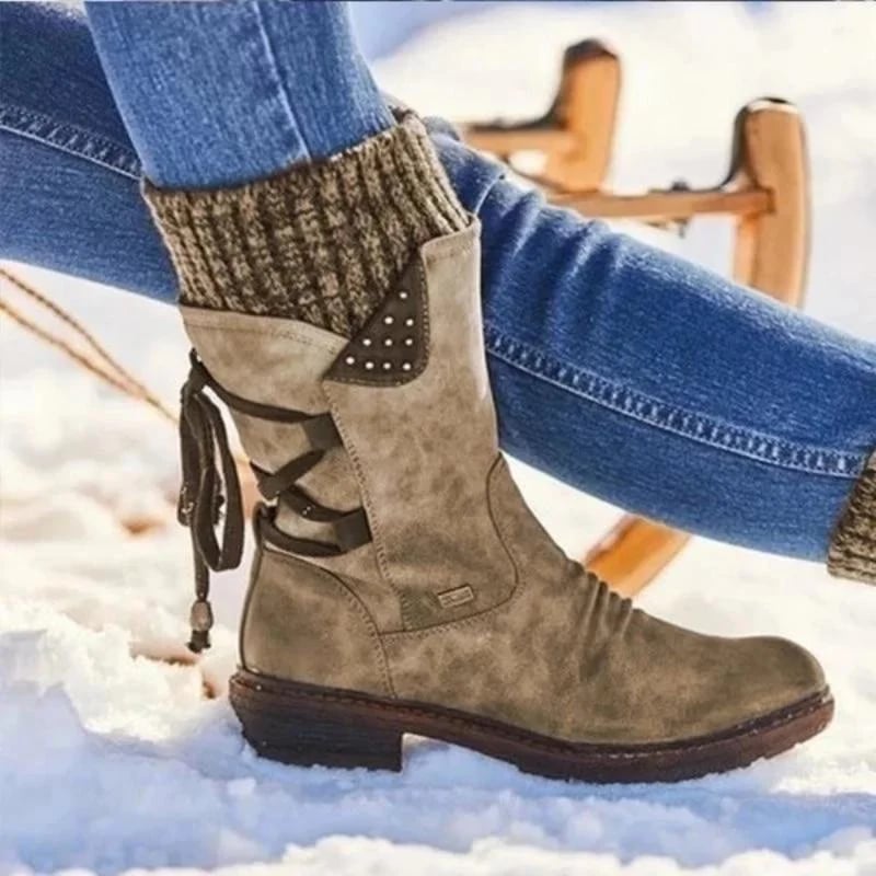 GR | Waterproof boots with zipper 