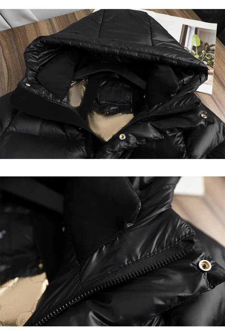GR - Lira - Thick Puffer Hooded Down Jacket 