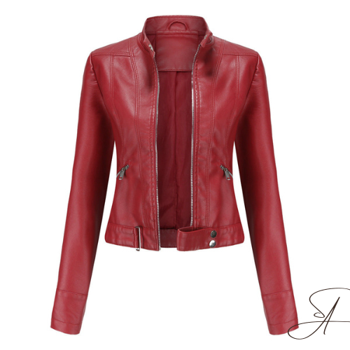 GR Elegant leather jacket