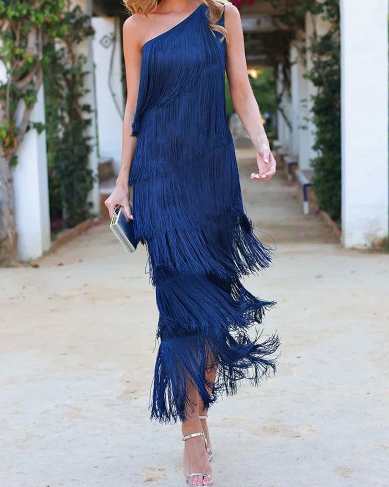 Vienna™ - Dress with tassels 