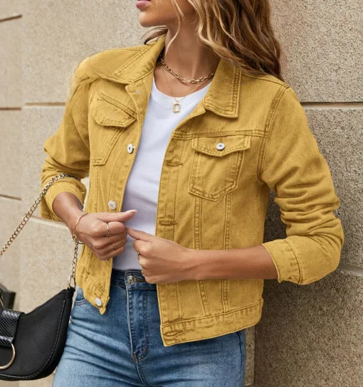 GR | Casual denim jacket for women