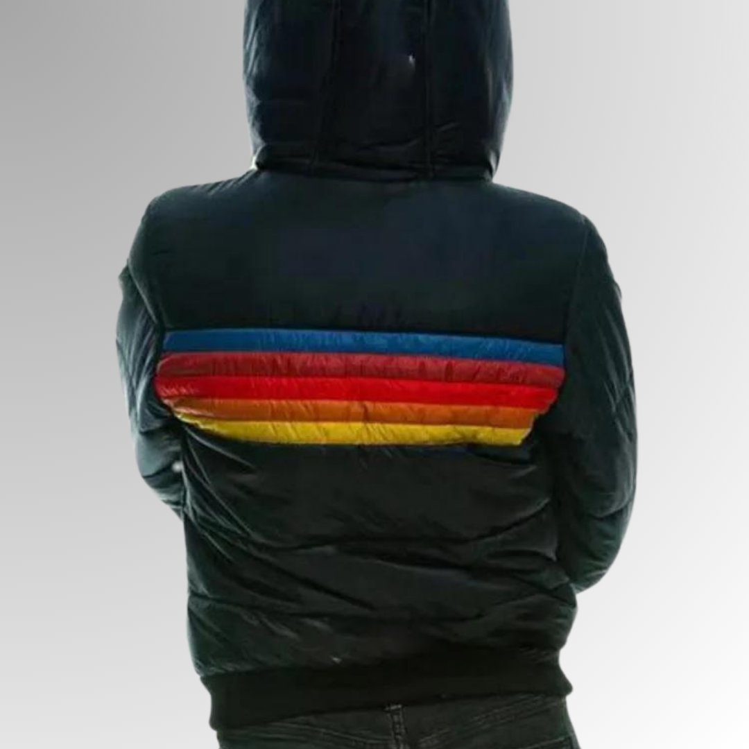 GR | Casual jacket with zipper and vibrant details