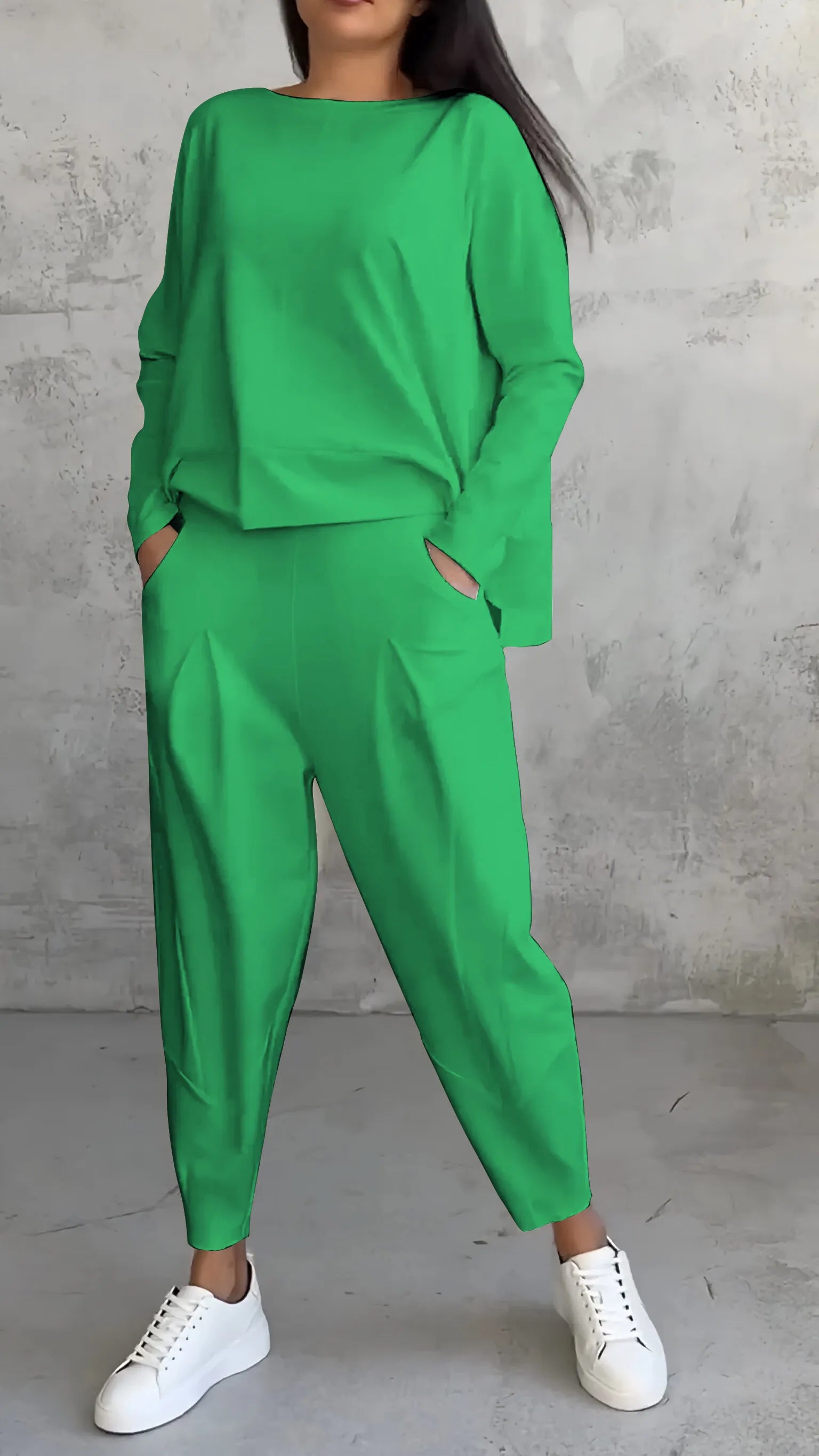 GR | Two-piece set in a casual relaxed fit 