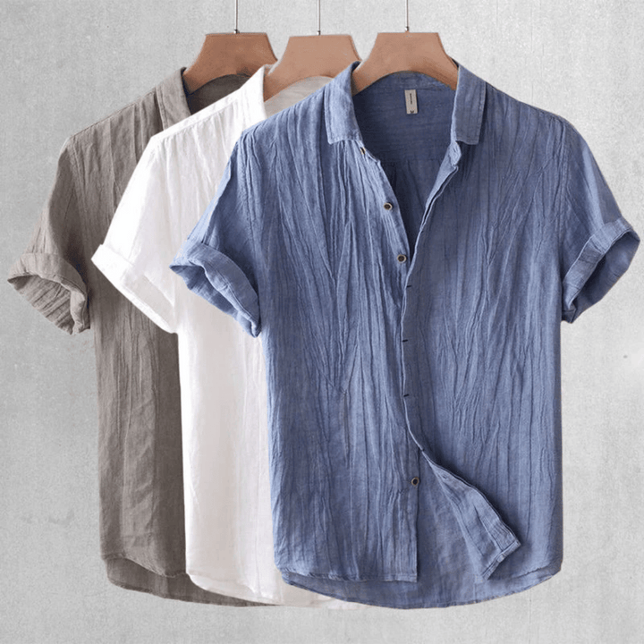 GR | Kurzarm Leinenhemd