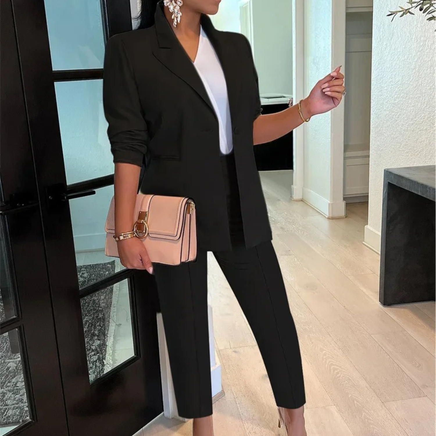 GR | Blazer and trouser set for women