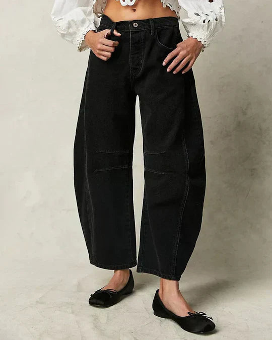 GR | Mitteltaillierte Röhrenjeans für Frauen