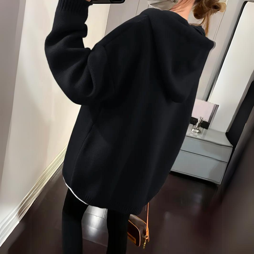 GR | Hoodie Mit Smiley-Print Für Frauen