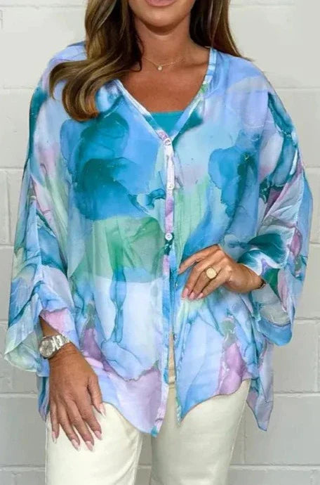 GR | Elegant, loose-fitting top