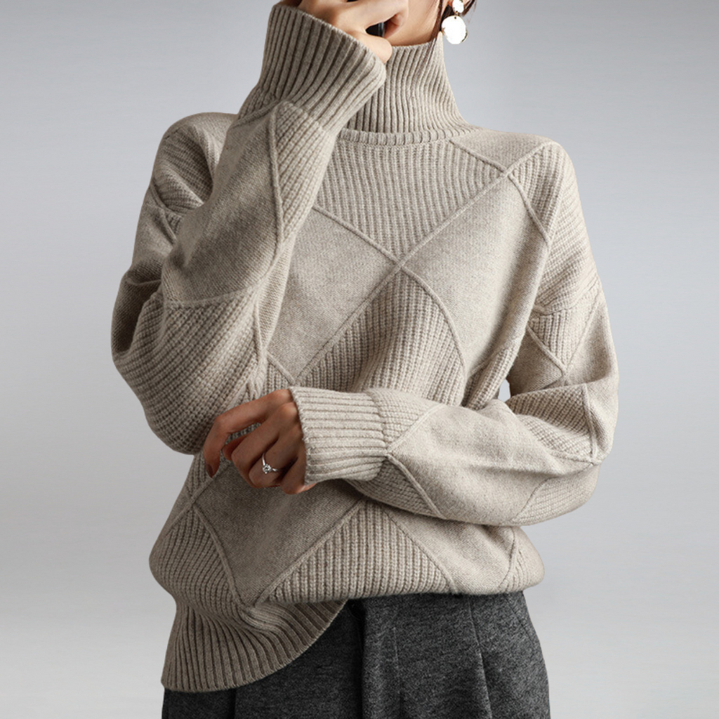 GR | Kaschmir Rollkragenpullover - Pullover mit luxuriösem Touch und atmungsaktiver Wärme