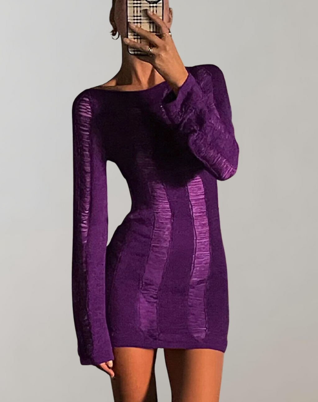 GR - Langärmeliges Minikleid