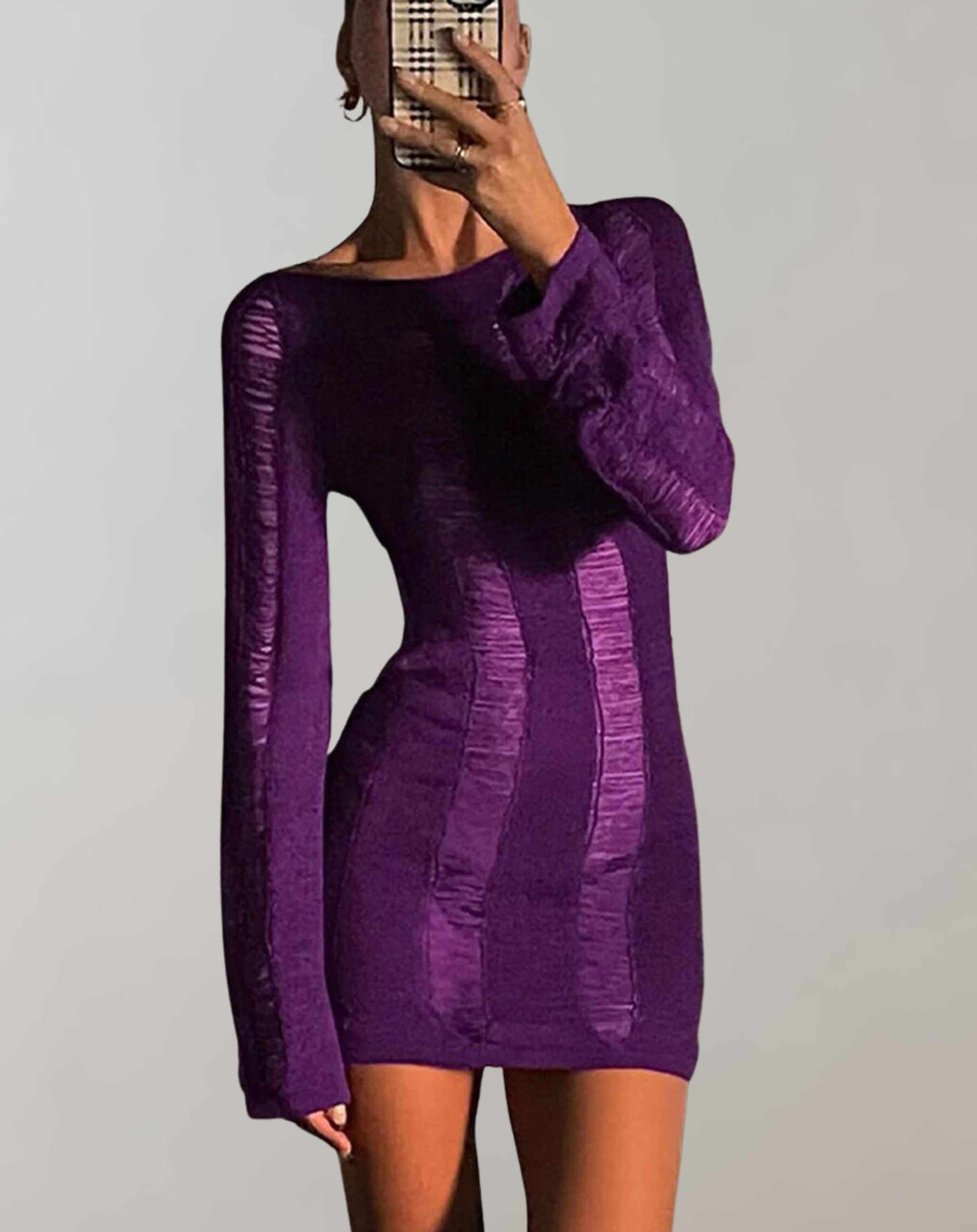 GR - Langärmeliges Minikleid