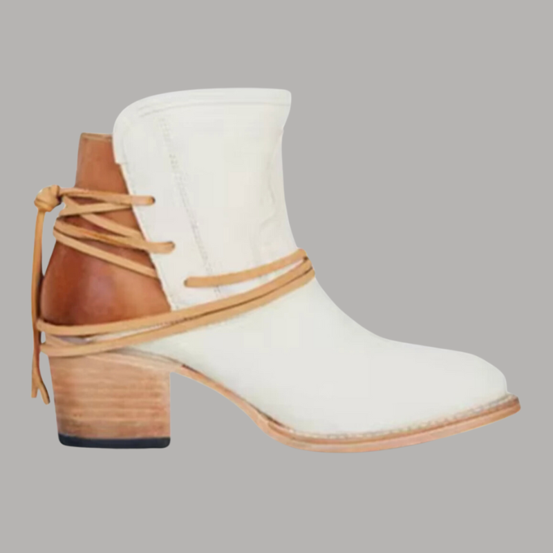 GR | Ankle boots with strap details