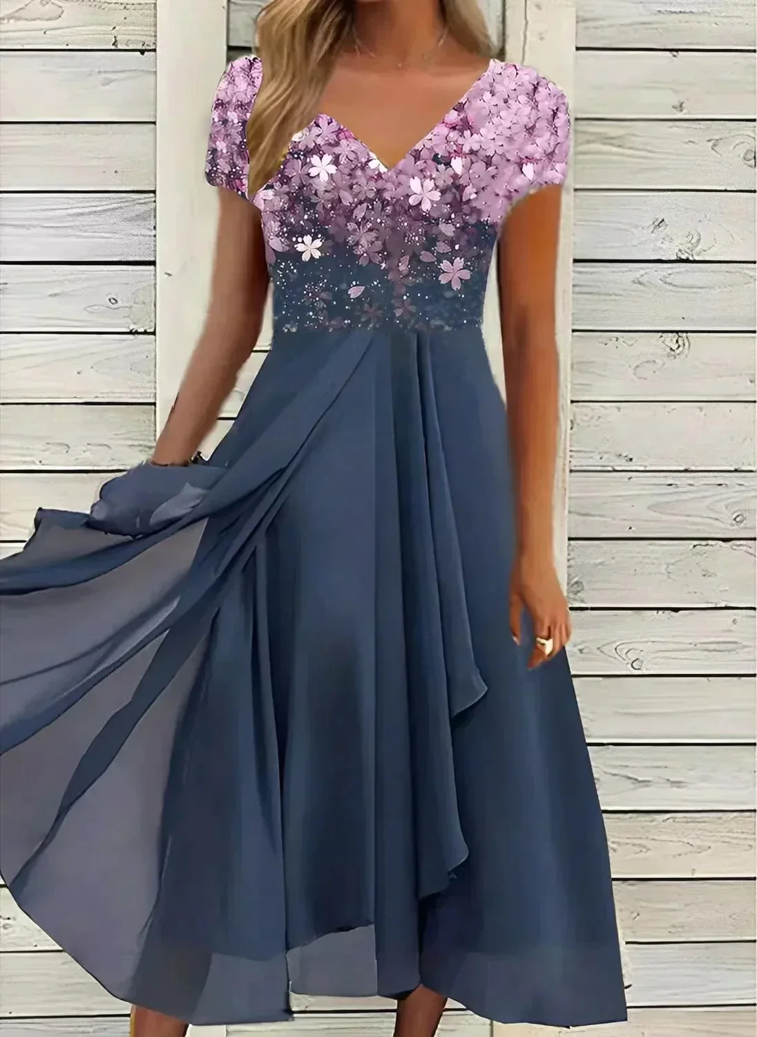 GR | Stylisches Kleid für Frauen Chic