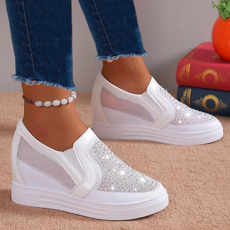 GR | Fashion Crystal Sneakers for Women