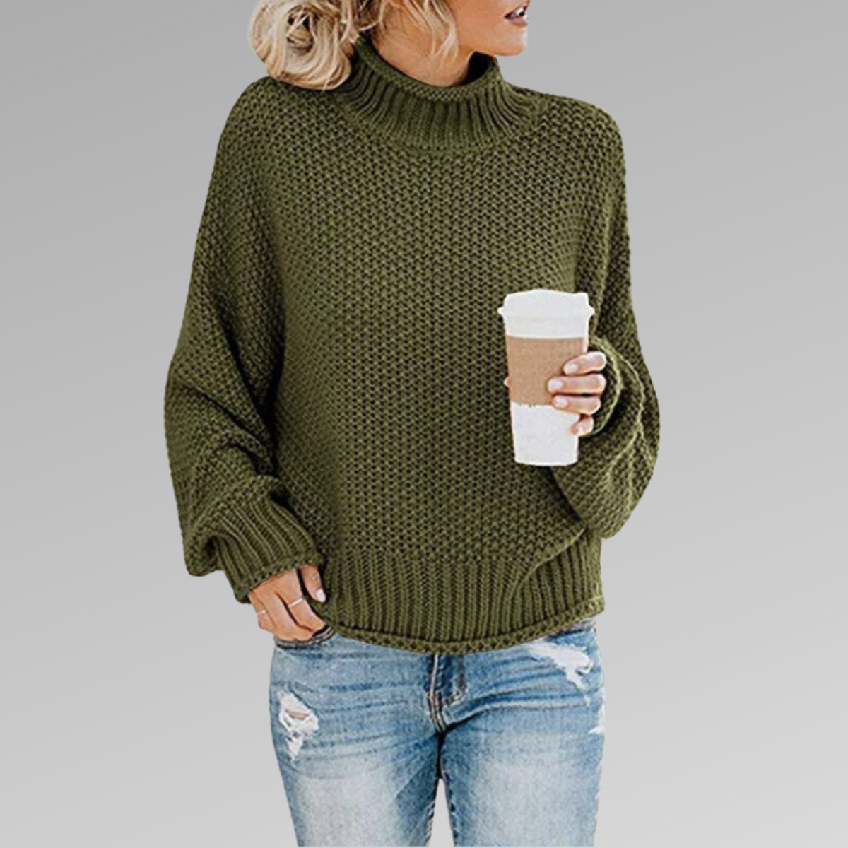 GR | Klassischer Strickpullover