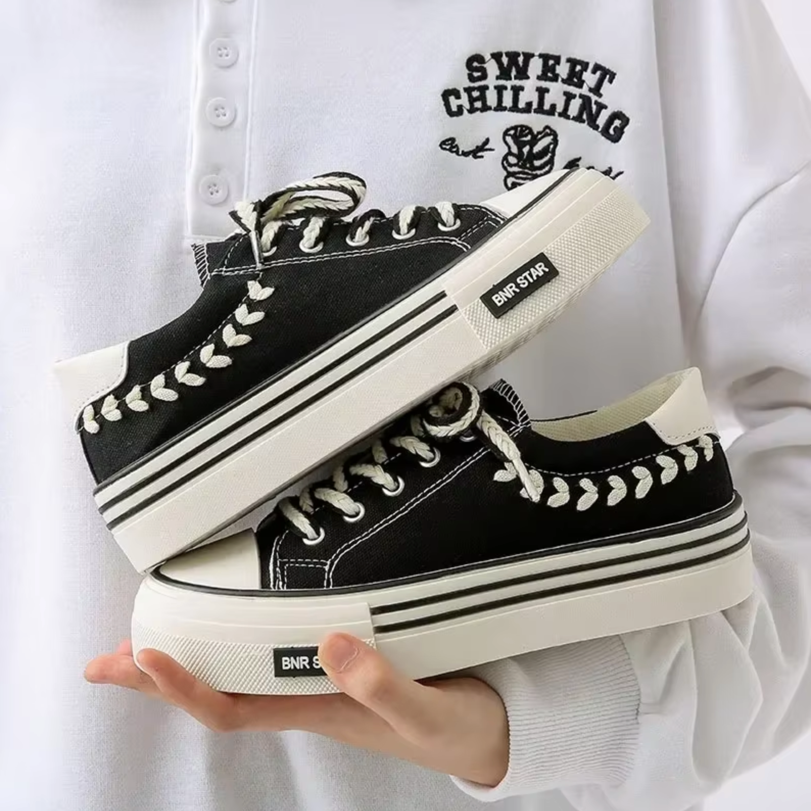 GR | Stylish platform sneakers
