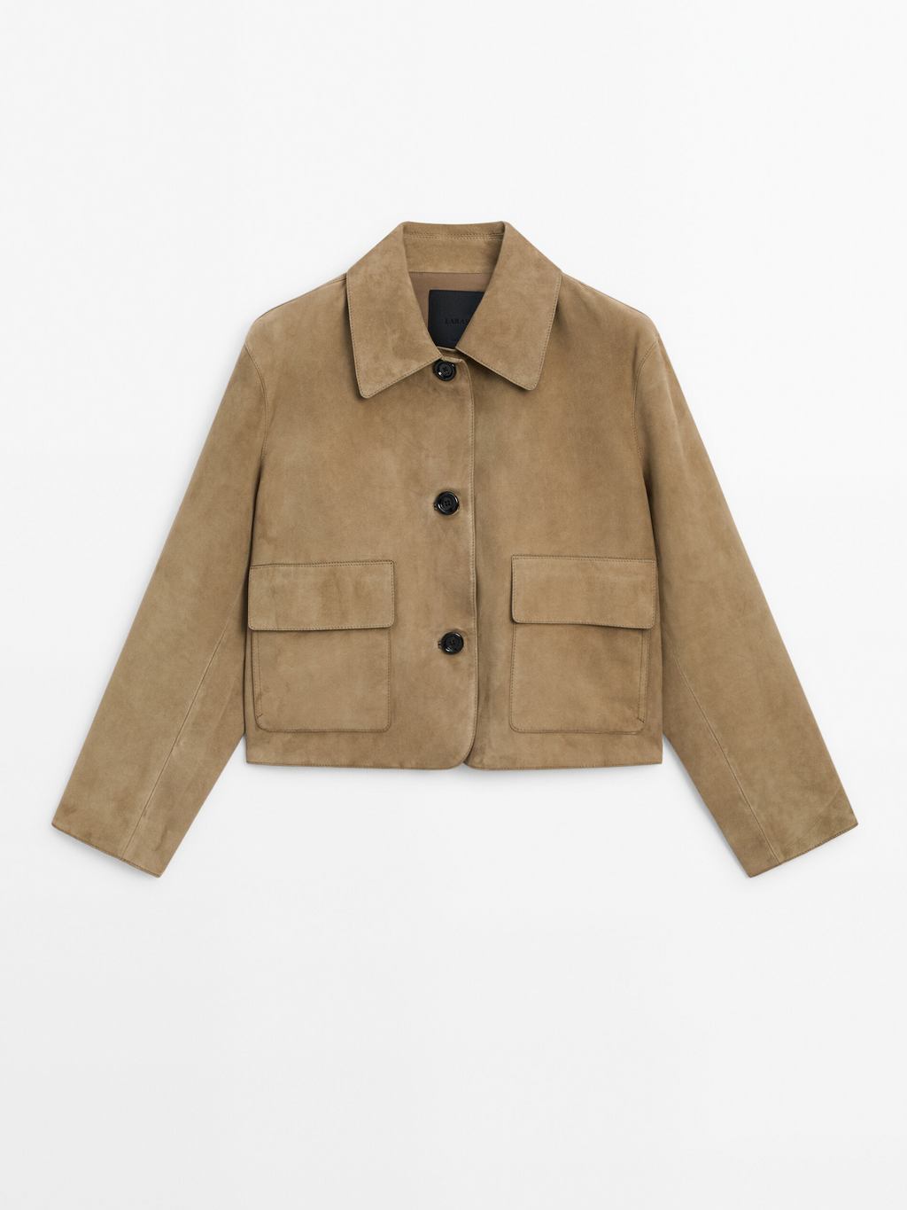 GR | Suede Cropped Jacket