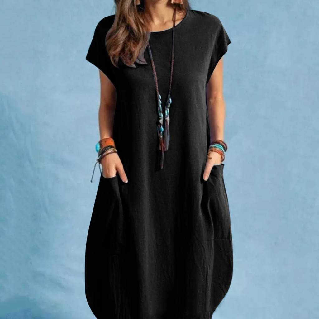 GR | Comfortable linen dress