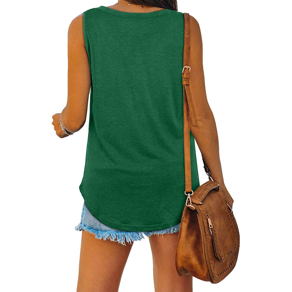 GR McKayla Jersey V-Neck Tank Top