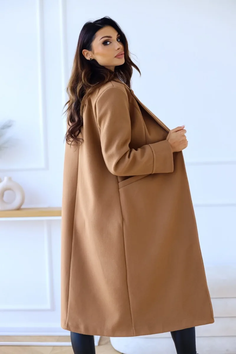 GR | Classic long trench coat with