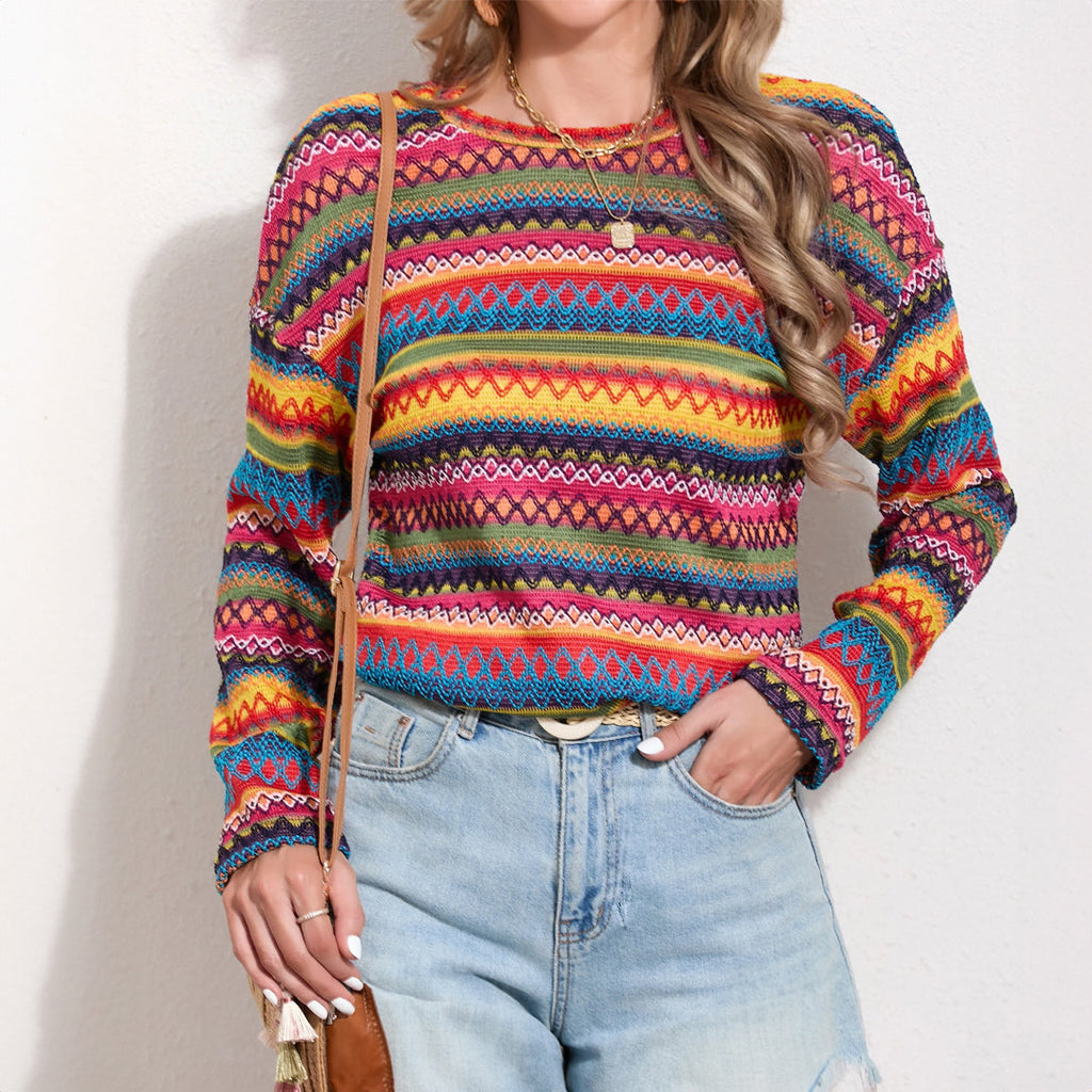 GR | Retro-Herbstpullover