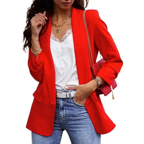 GR | Stylish women's blazers with single button closure, ideal for work