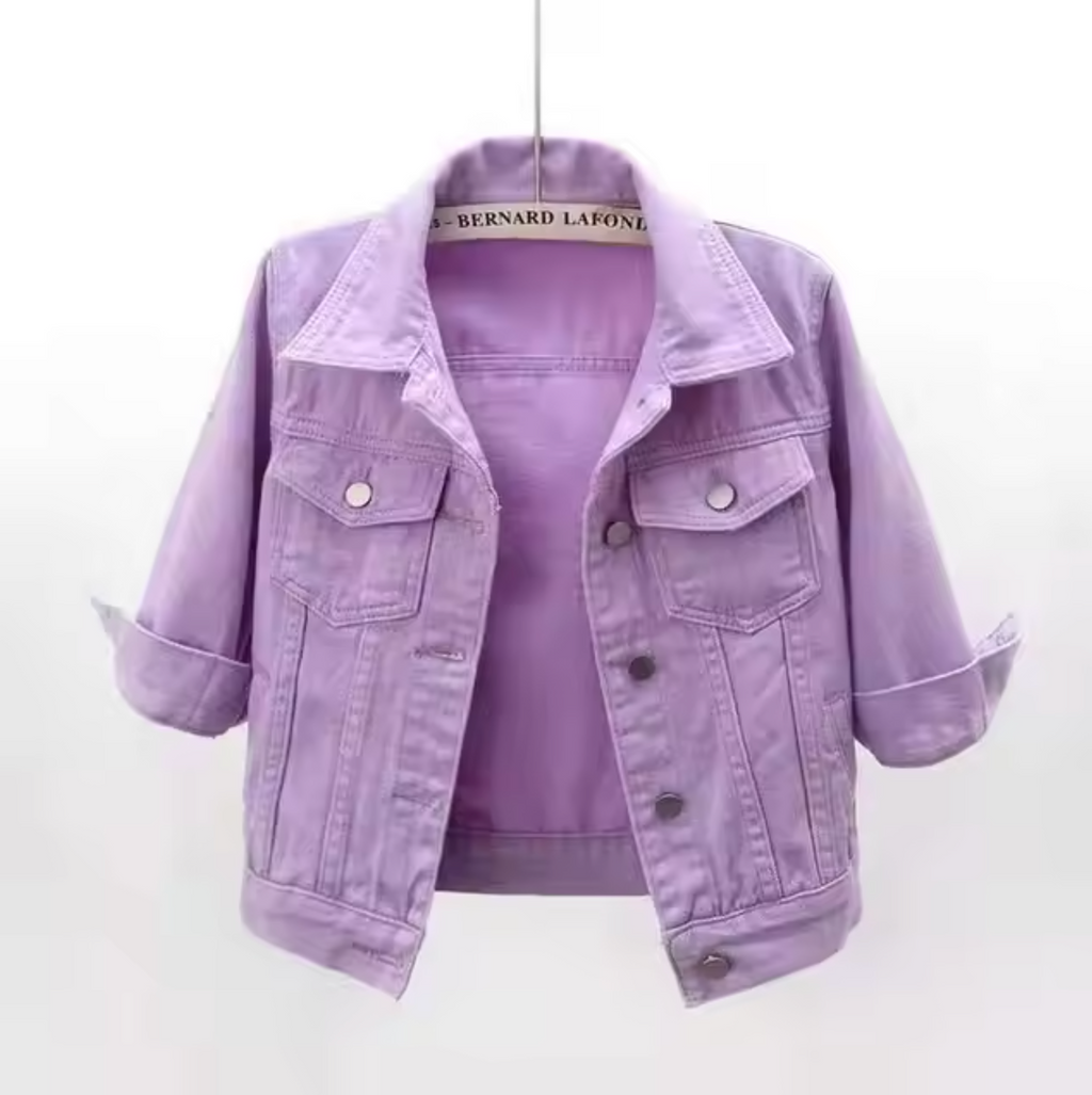GR | Colorful denim jacket