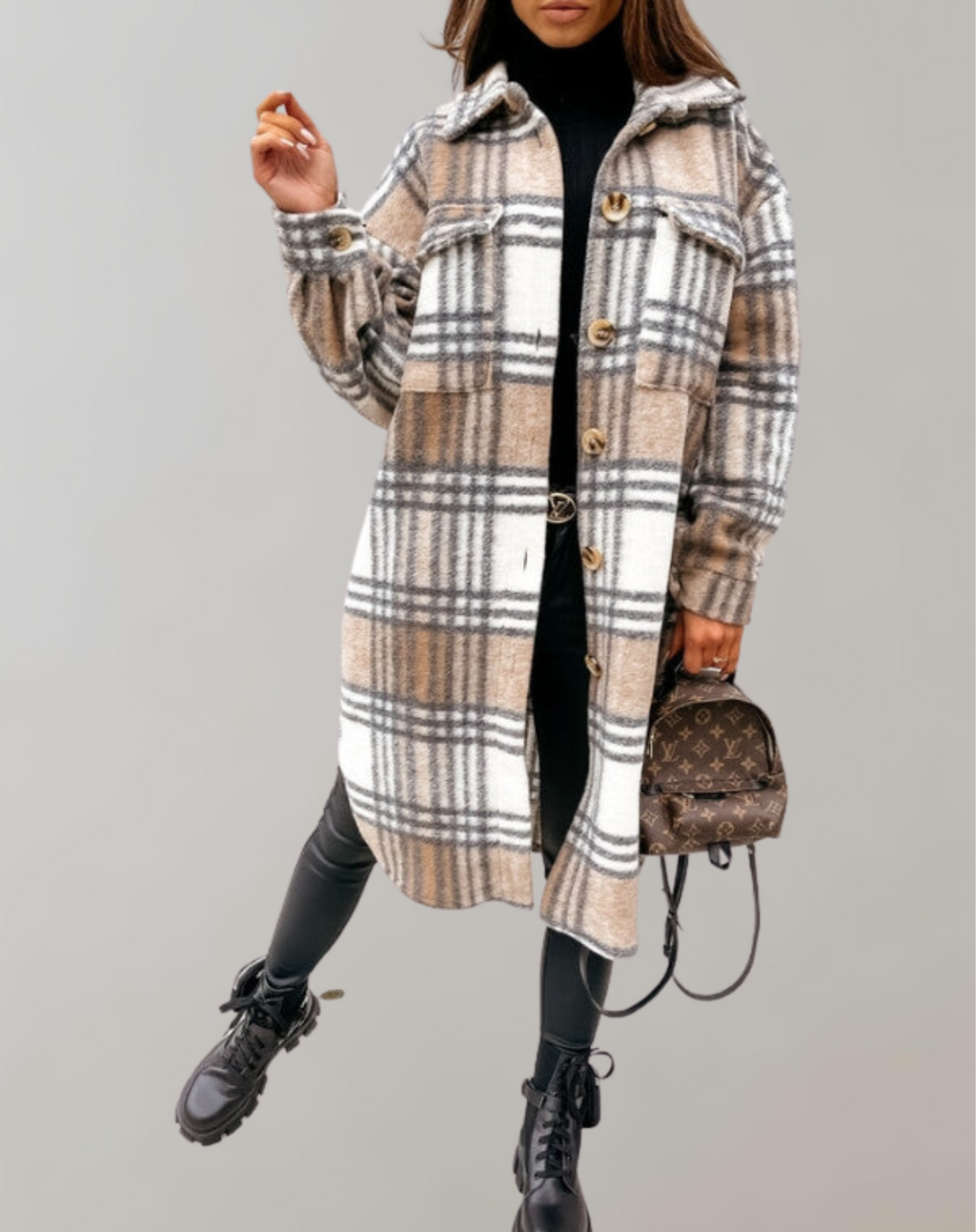 GR - Checkered Coat