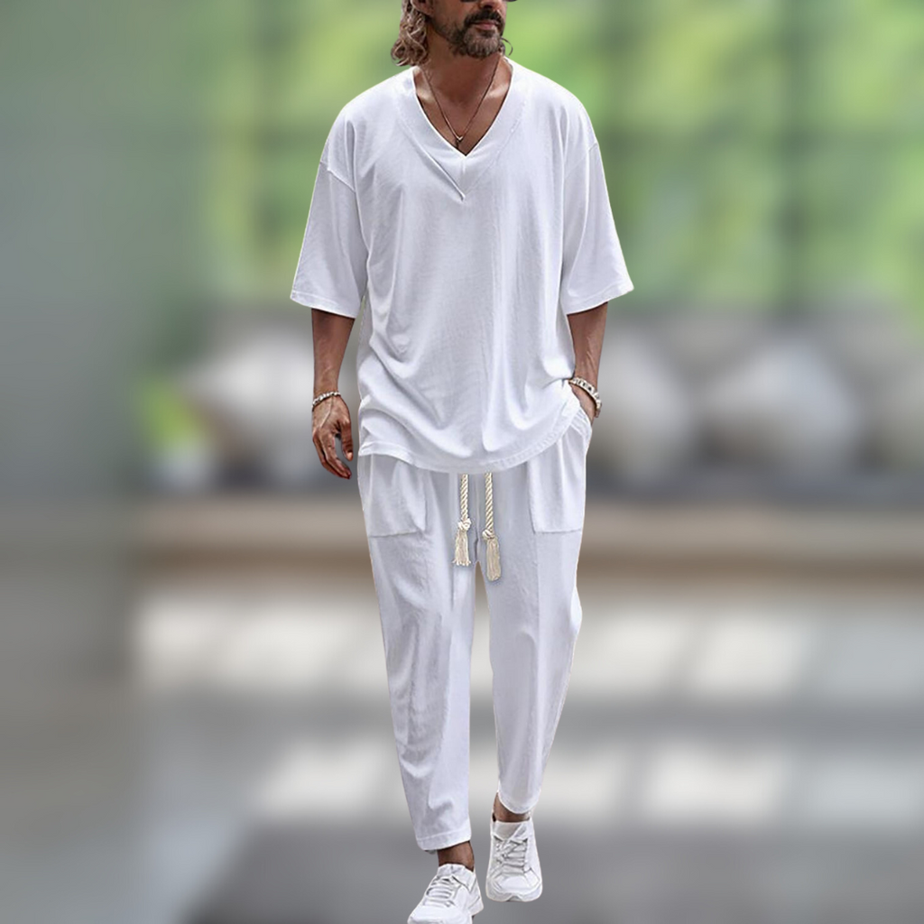 GR | Elegant suit with shirt and trousers