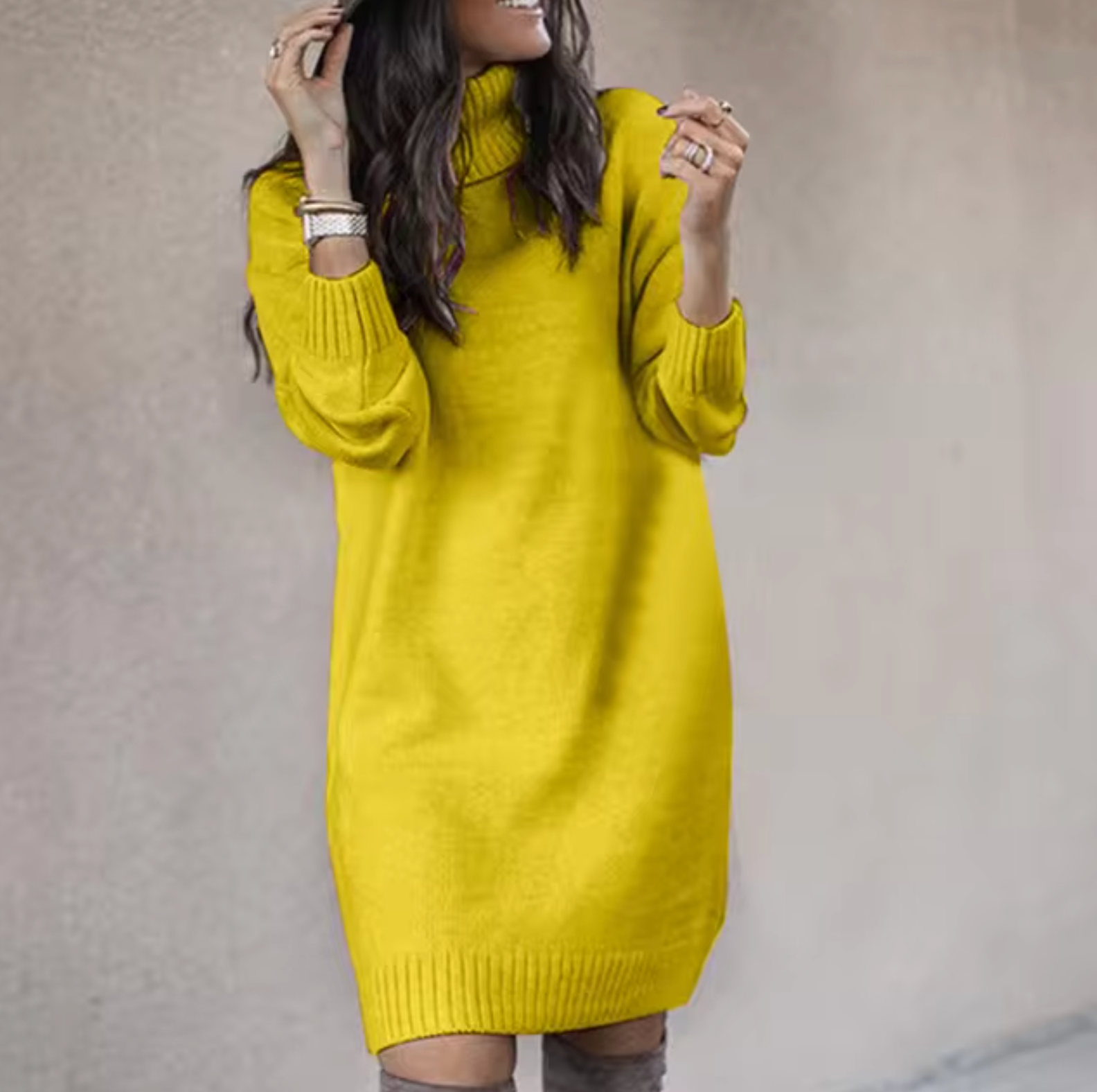 GR | Loose Sweater Dress