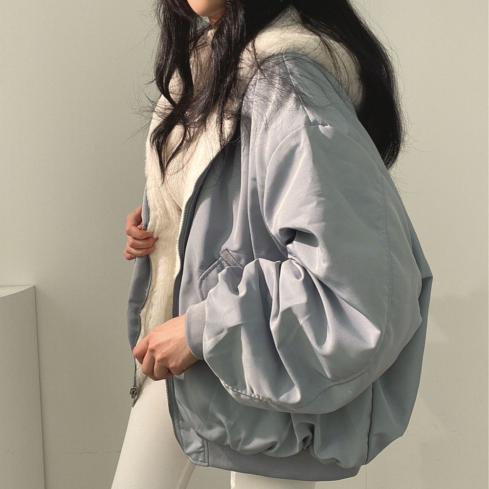 GR Reversible hooded jacket for women