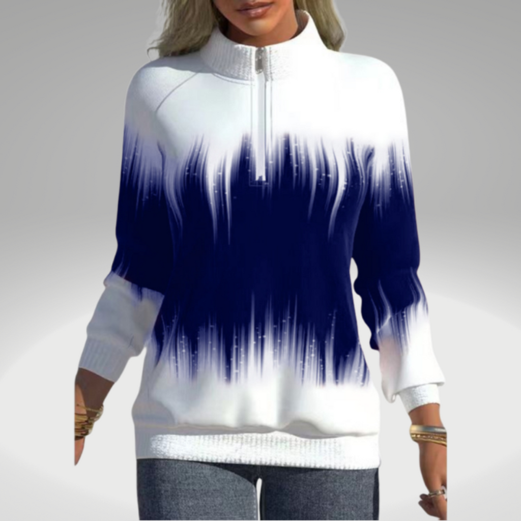 GR - Damen Sweatshirt mit Farbverlaufdruck