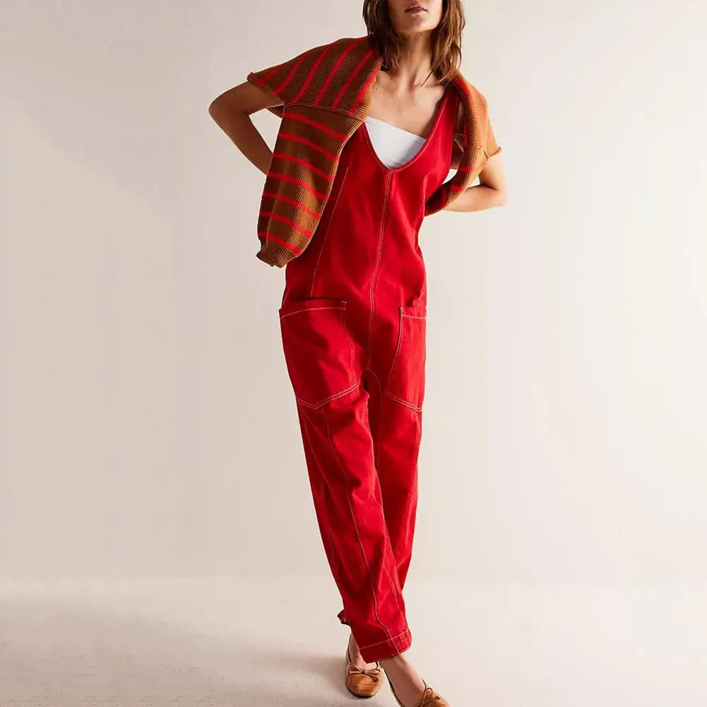 GR | Stylish denim jumpsuit