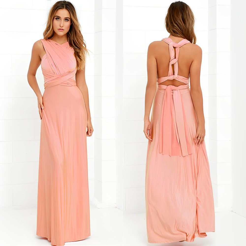 GR | Women's Shaped Satin Dress Stylish