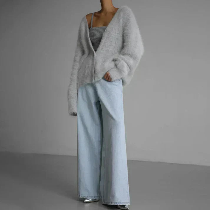 GR | Luxury Cashmere Cardigan for Women | Couture Knitted Vest