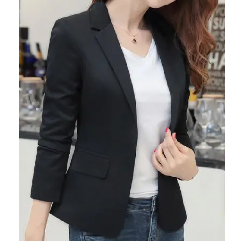 GR | Elegant women's blazer with long sleeves, ideal for work
