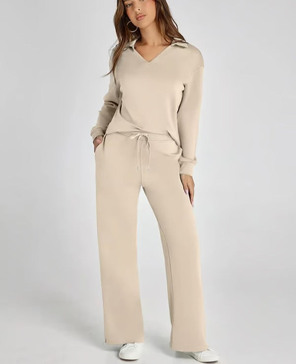 GR | Women's Two-Piece Set: Comfortable & Trendy Look for Women
