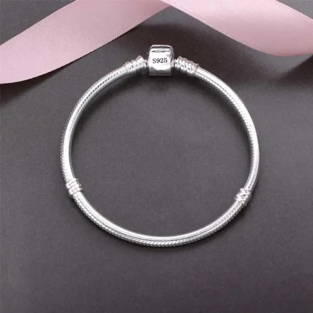 GR | 925 Sterling Silver Charm Bracelet for Women