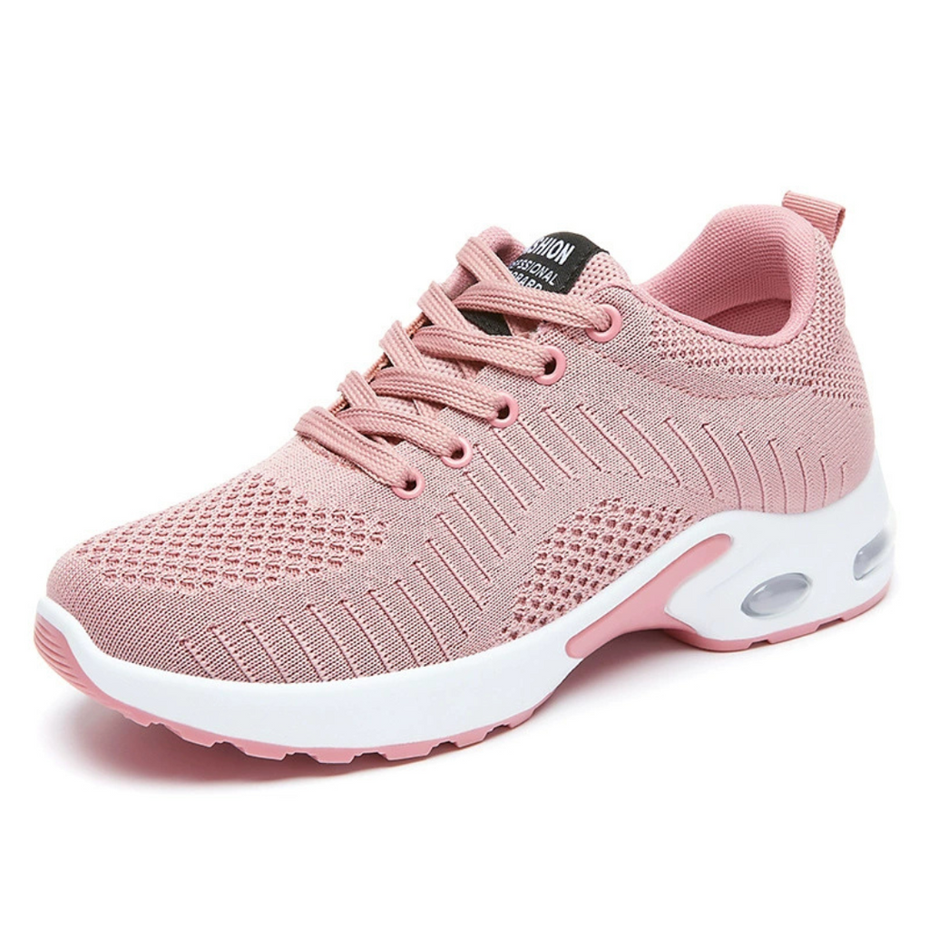 GR | Breathable sports shoes with cushioned sole for women