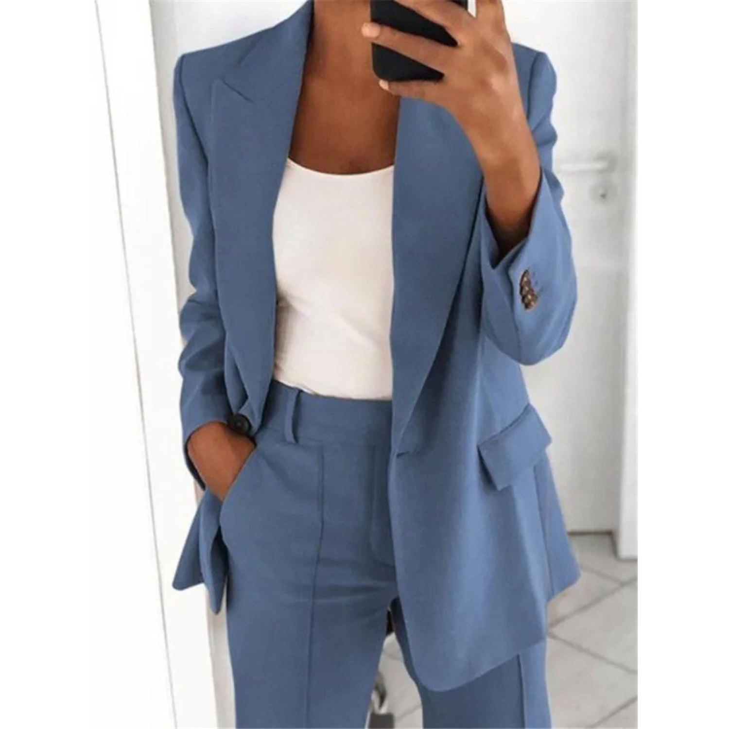 GR | Long Sleeve Office Blazer for Women