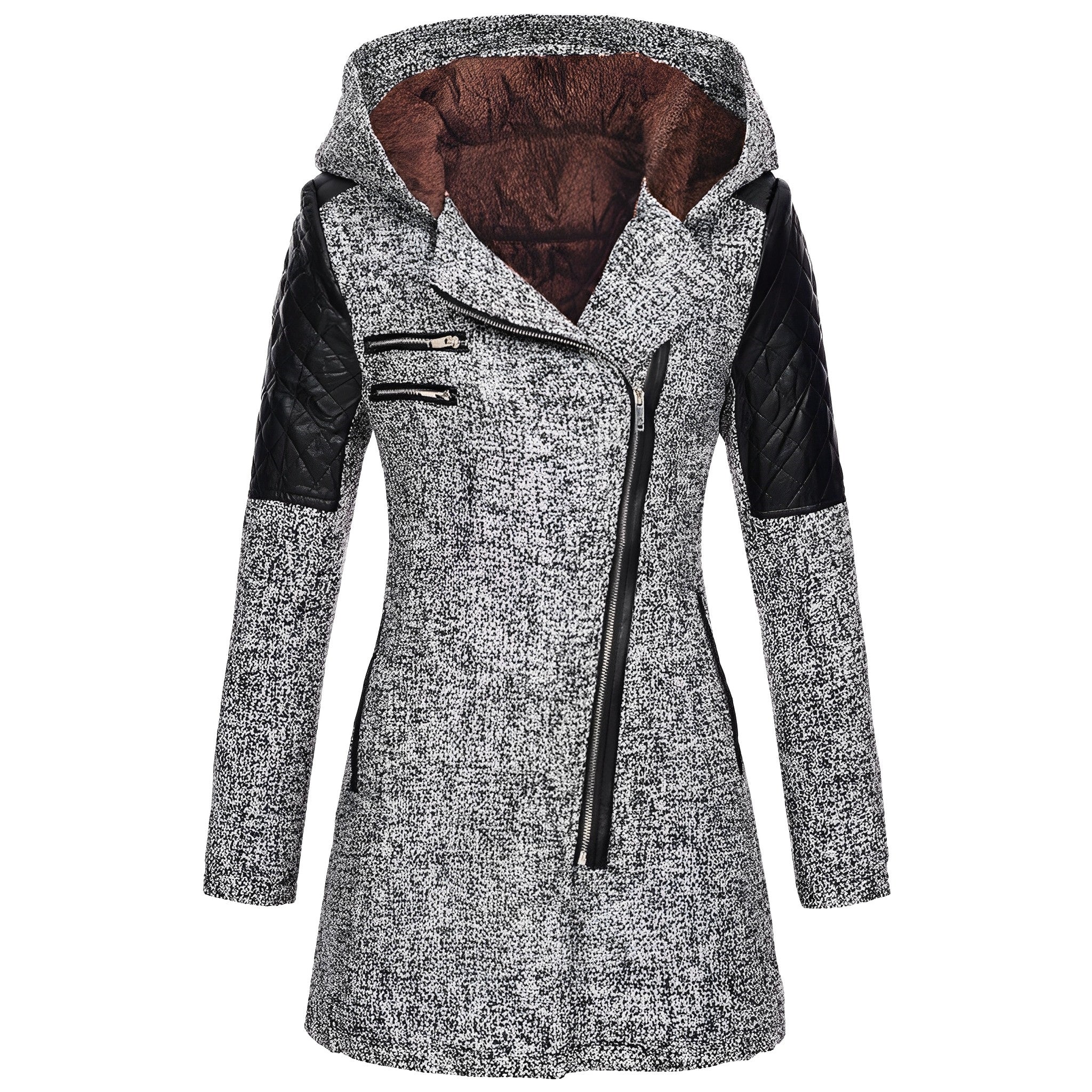 GR | Winter Wool Trench Coat with Hood