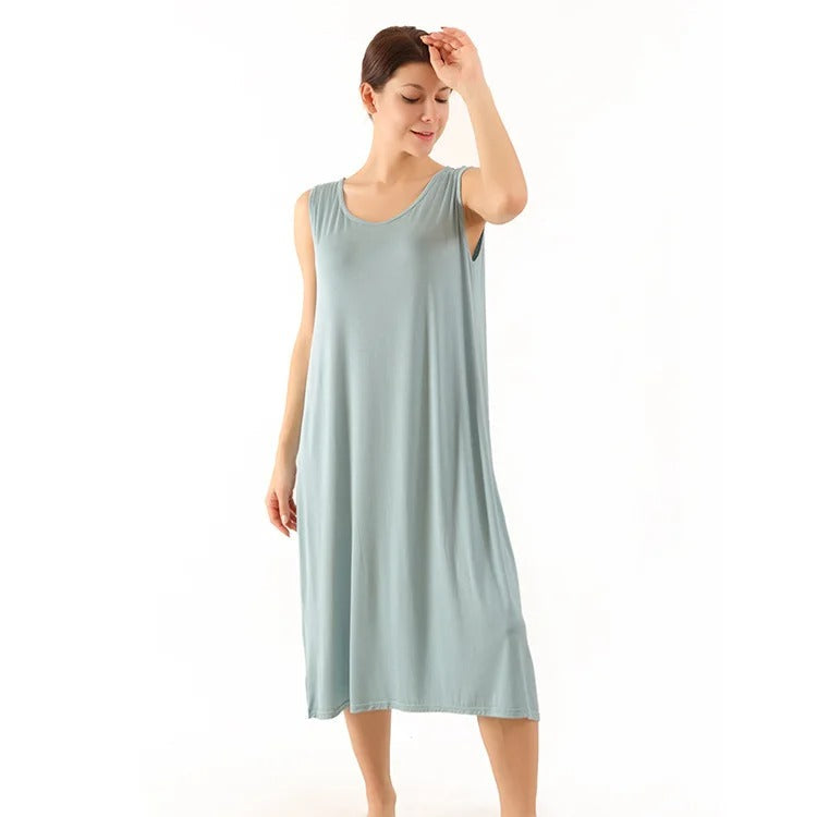 GR | Sleeveless nightgown, soft material