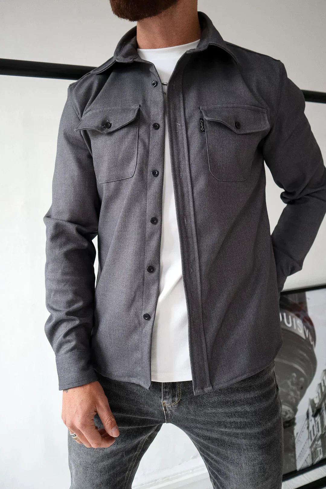GR | Premium Button-Down Jacket