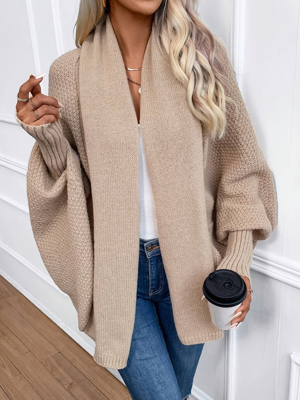 GR | Batwing sleeve cardigan