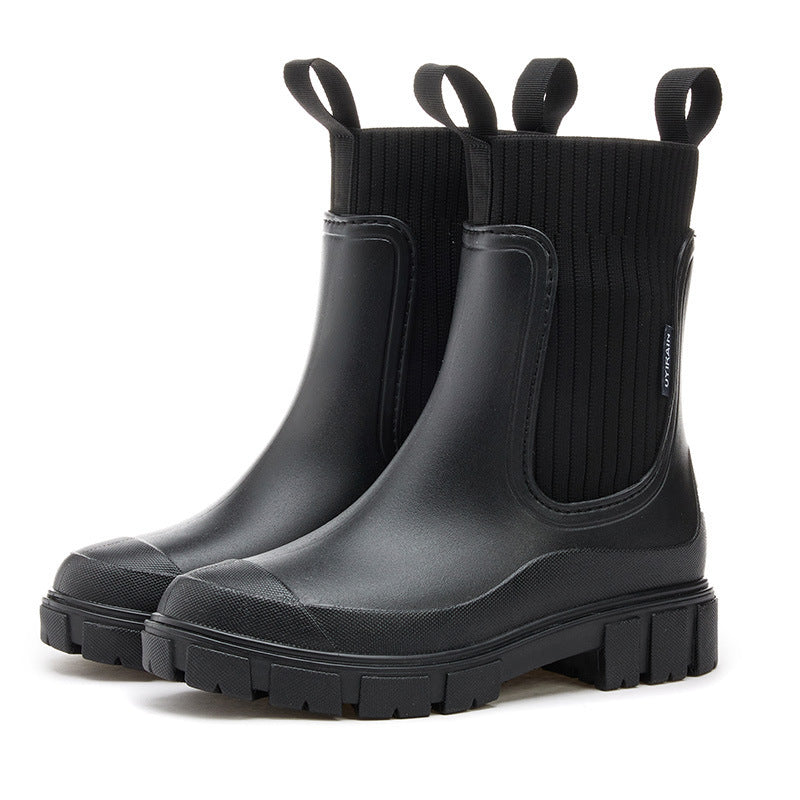 GR | Rubber boots - Waterproof with anti-slip sole, perfect for rainy weather 